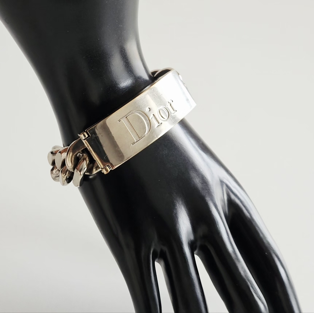 Dior Street Charm Lip Gloss Chunky Link Bracelet - Picture 3 of 11